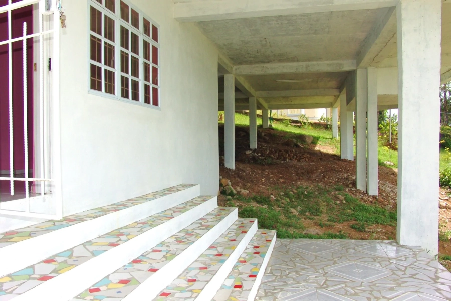 St. Lucia Real Estate Sea View Villa in Castries ground floor