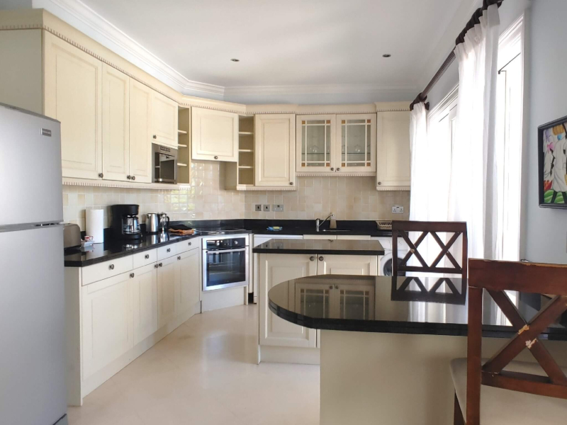 St. Lucia Real Estate Cap Cove – 3 Bedroom Townhouse + 1 Bed Cottage kitchen