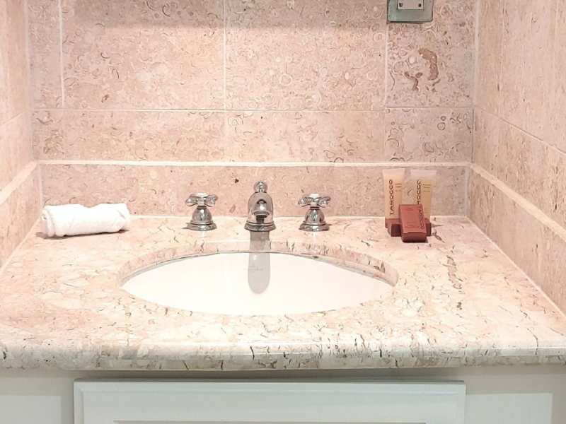 St. Lucia Real Estate Cap Cove – 3 Bedroom Townhouse + 1 Bed Cottage bathroom sink