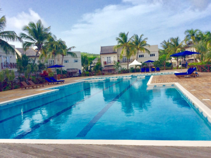 St. Lucia Real Estate Cap Cove – 3 Bedroom Townhouse + 1 Bed Cottage large pool