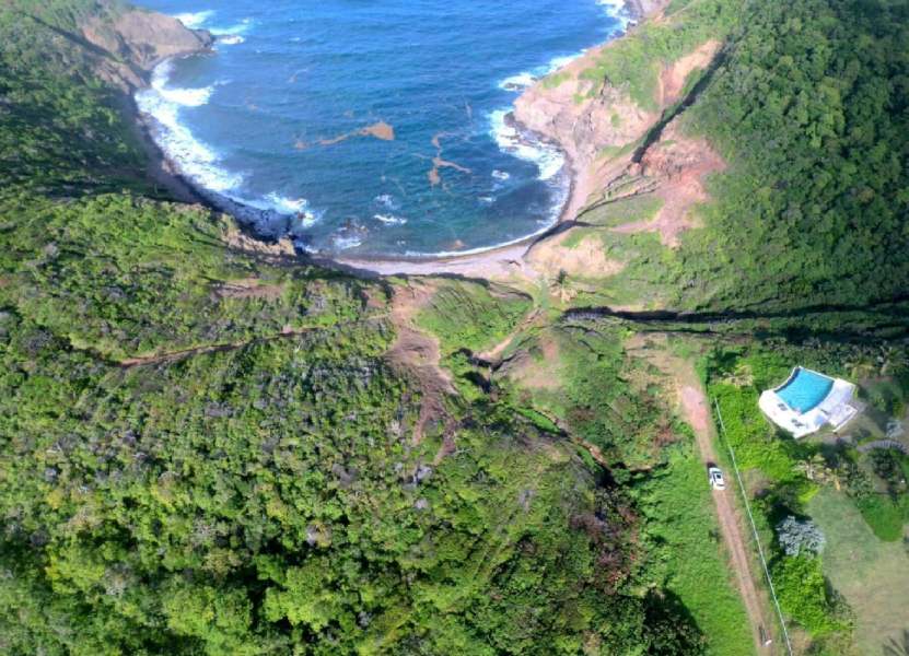 St. Lucia Real Estate Oceanfront Paradise in Cap Estate 1.04 acres
